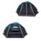 Wakeman 6 Person Camping Tent - Water-Resistant Cabin Style with Built-In Screen by Blue 75-CMP1147 - alternate 4